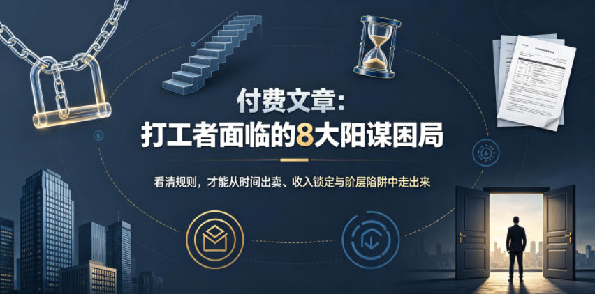 付费文章:打工者面临的8大阳谋困局 - 臻优资源网