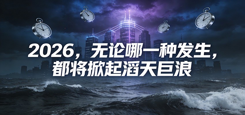 公众号付费文章：2026，无论哪一种发生，都将掀起滔天巨浪 - 臻优资源网