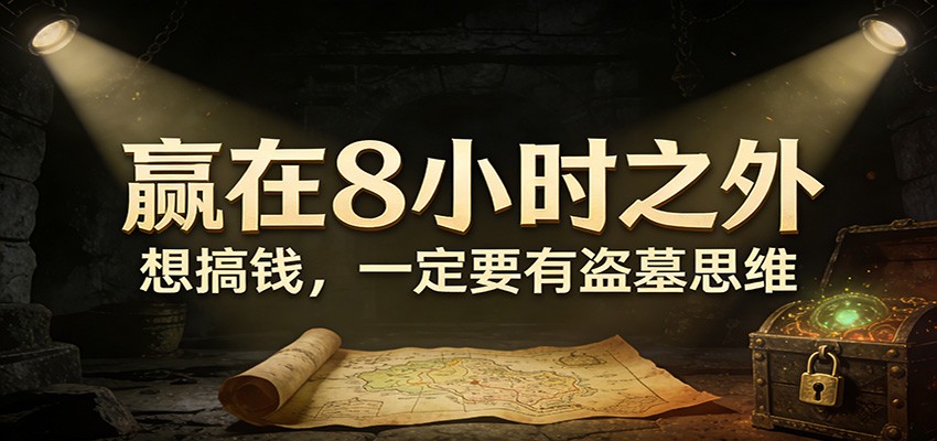 公众号付费文章《赢在8小时之外，想搞钱，一定要有盗墓思维》 - 臻优资源网