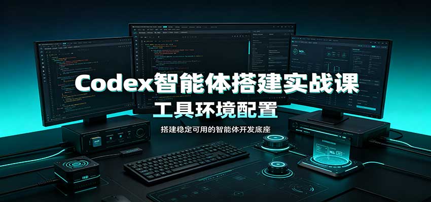 Codex智能体搭建实战课：工具环境配置，自定义技能开发，多业务自动化教学 - 臻优资源网