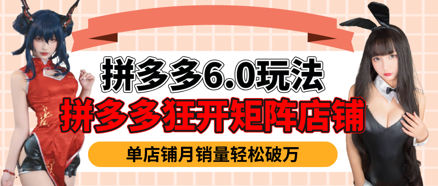 拼多多虚拟商品暴利6.0玩法，轻松实现月入过万 - 臻优资源网