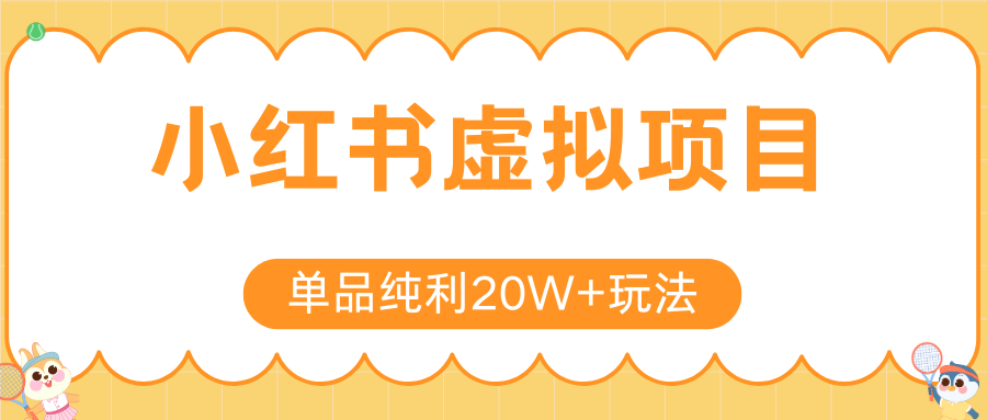 小红书卖虚拟产品,单品纯利20W+玩法分享(4节系列课程) - 臻优资源网