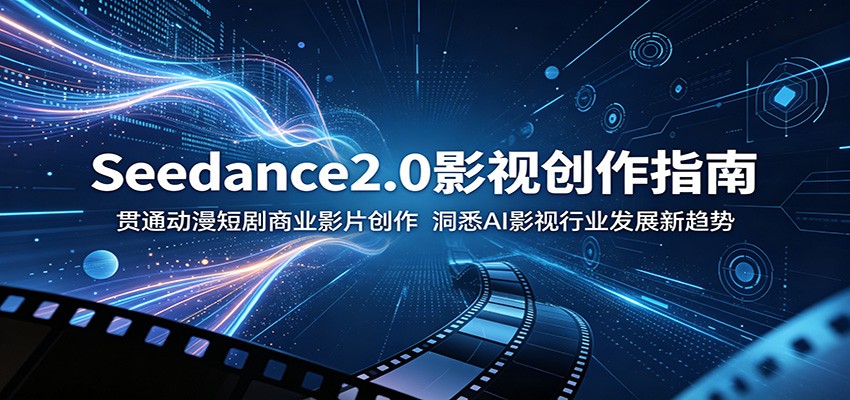 Seedance2.0影视创作指南：贯通动漫短剧商业影片创作，洞悉AI影视行业发展新趋势 - 臻优资源网