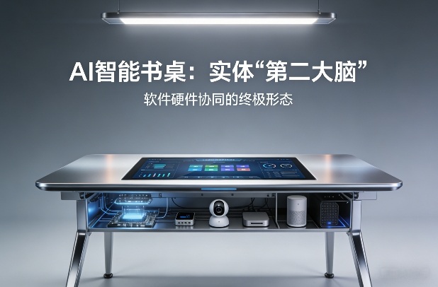 AI智能书桌搭建，构建你的实体“第二大脑”，软件硬件协同的终极形态 - 臻优资源网