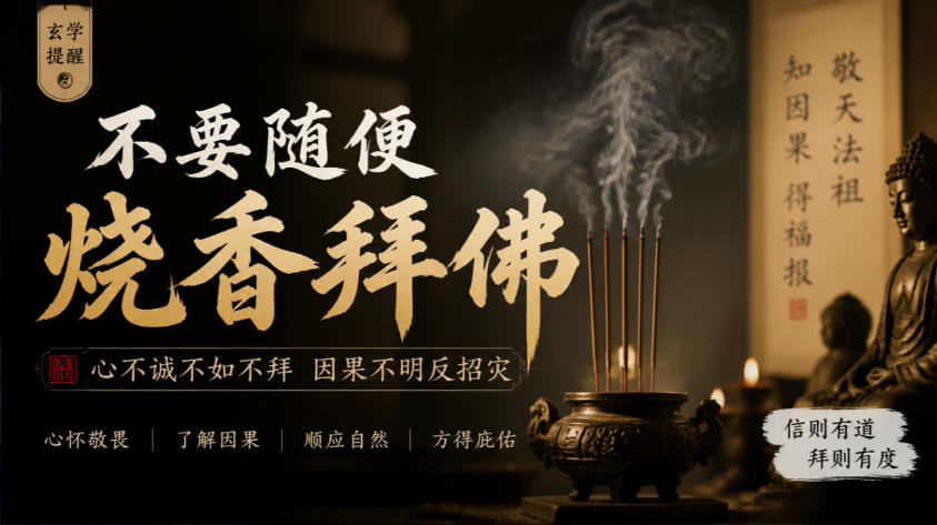 某公众号付费文章：玄学提醒：不要随便烧香拜佛 - 臻优资源网