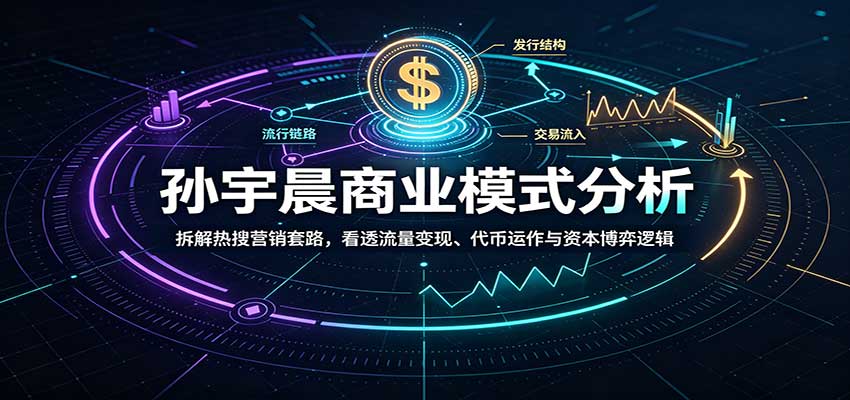 孙宇晨商业模式分析：拆解热搜营销套路，看透流量变现、代币运作与资本博弈逻辑 - 臻优资源网