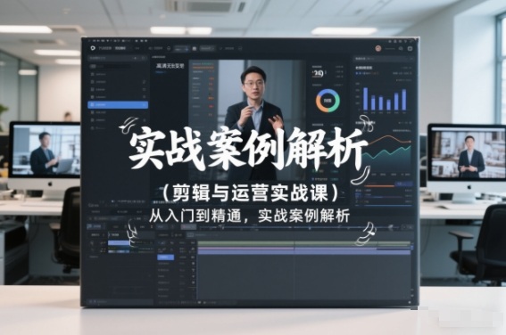 剪辑与运营实战课，从入门到精通，实战案例解析（更新2026） - 臻优资源网