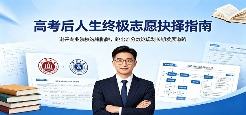 高考后人生终极志愿抉择指南：避开专业院校选错陷阱，跳出唯分数论规划长期发展道路 - 臻优资源网