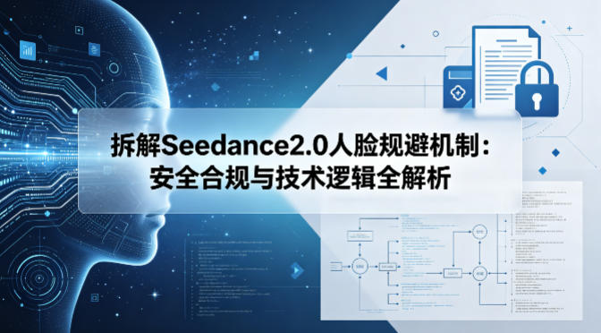 拆解Seedance2.0人脸规避机制：安全合规与技术逻辑全解析 - 臻优资源网