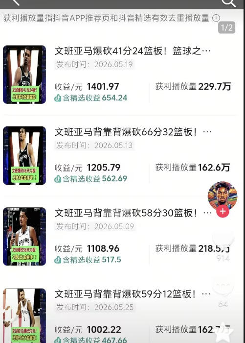图片[2] - 抖音8W粉丝博主的篮球人物深度解析解说教学，零门槛玩转伙伴计划与精选独家，单日稳定收益1k+ - 臻优资源网