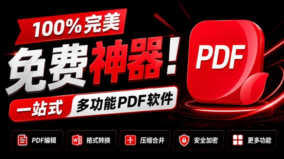 100%完美免费神器！一站式多功能PDF软件，支持PDF格式转换压缩编辑等，简约无广告，太Nice了JOPDF - 臻优资源网