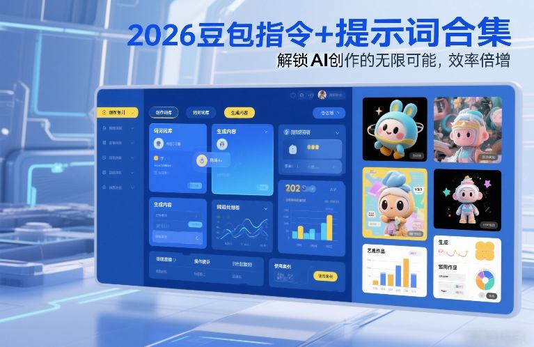 2026豆包指令+提示词合集，解锁AI创作的无限可能，效率倍增 - 臻优资源网