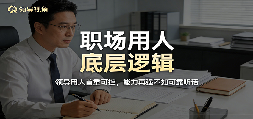 公众号付费文章：职场用人底层逻辑，领导用人首重可控，能力再强不如可靠听话 - 臻优资源网