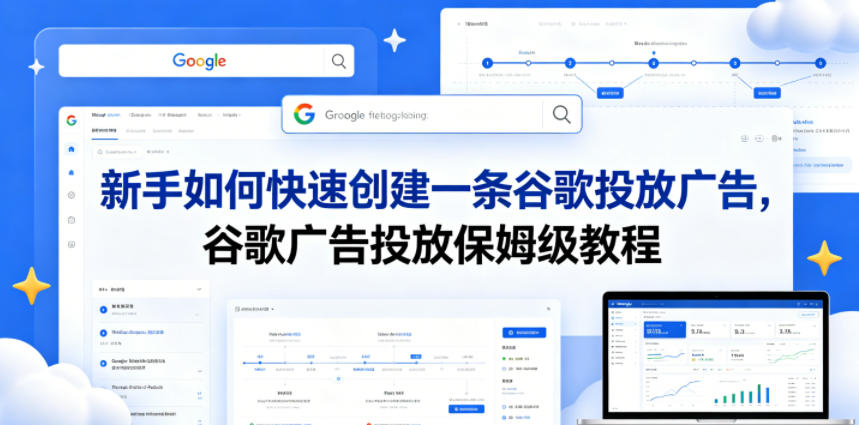 新手如何快速创建一条谷歌投放广告，谷歌广告投放保姆级教程 - 臻优资源网