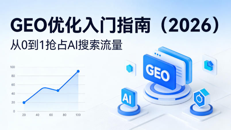 【最新】GEO优化入门指南（2026），从0到1抢占AI搜索流量 - 臻优资源网