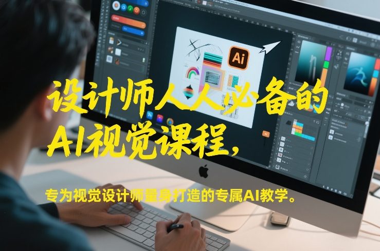 设计师人人必备的AI视觉课程，专为视觉设计师量身打造的专属AI教学 - 臻优资源网
