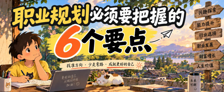 付费文章：职业规划必须要把握的6个要点 - 臻优资源网