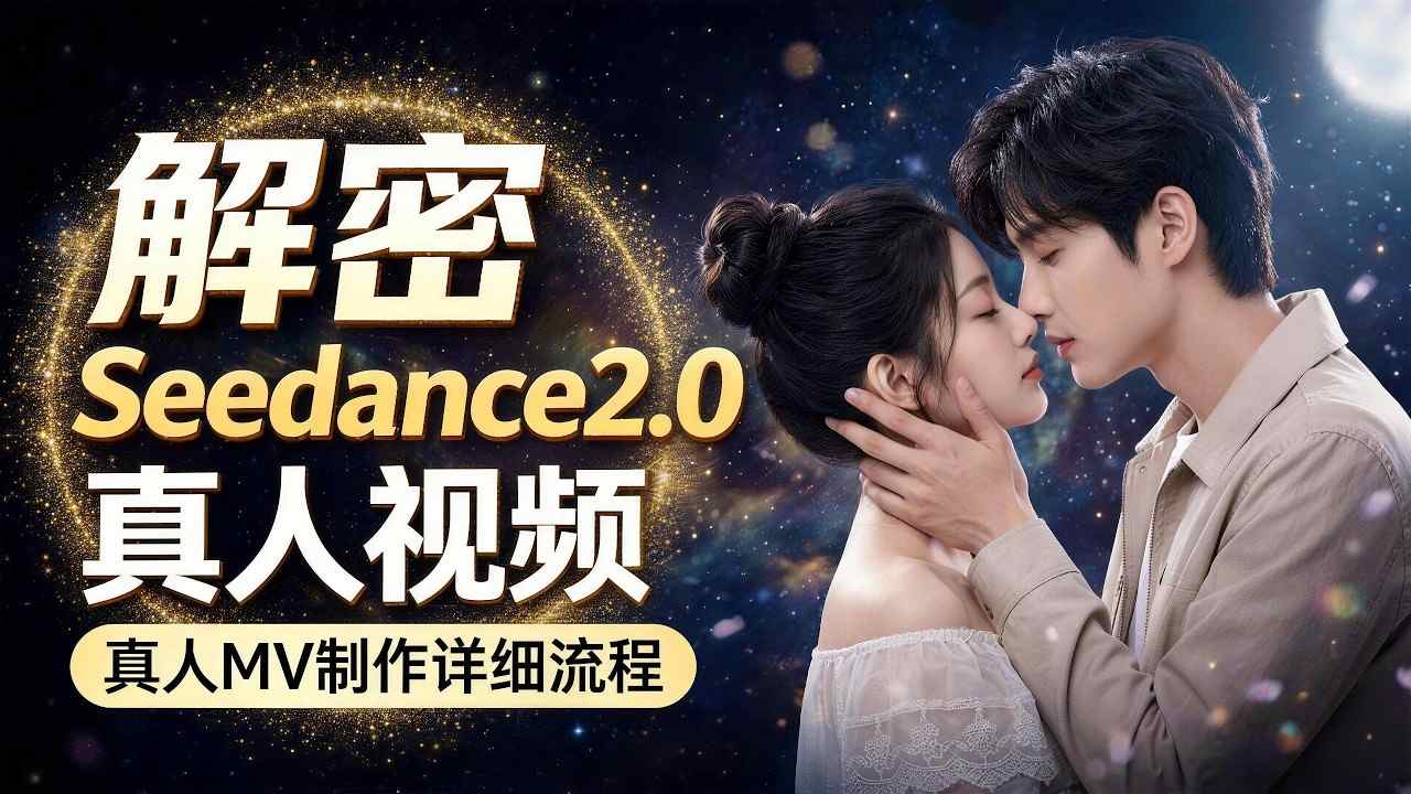 Seedance 2.0解密教程：零基础制作真人MV全流程 - 臻优资源网