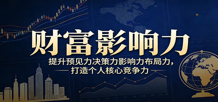 财富影响力提升，构建顶层布局思维，实现人生与事业双向升级 - 臻优资源网