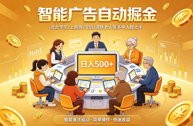 2026年最好做的项目:自动掘金项目,小白轻易上手,单日轻松收入500+【揭秘】 - 臻优资源网