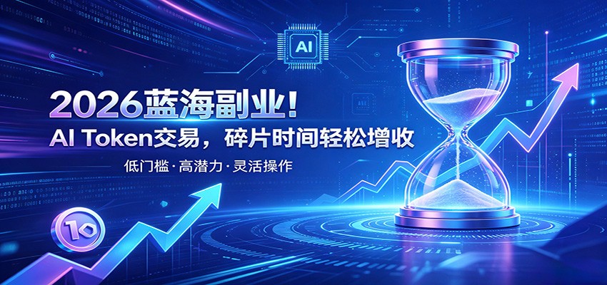 AI Token算力赛道！普通人可入局的数字副业，零门槛快速起步 - 臻优资源网