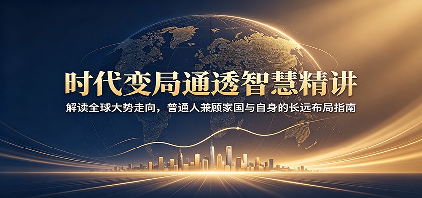 时代变局通透智慧精讲:解读全球大势走向,普通人兼顾家国与自身的长远布局指南 - 臻优资源网