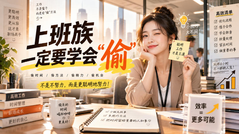 某社群精选付费文：上班族一定要学会“偷“ - 臻优资源网