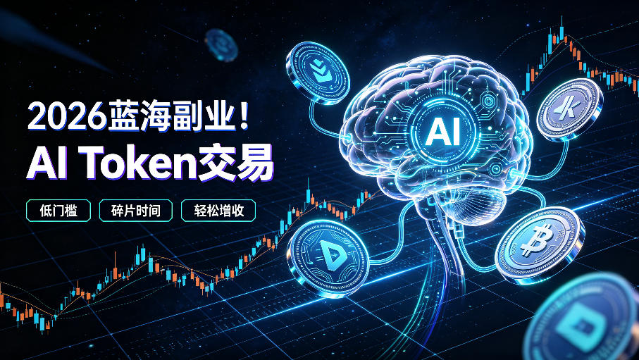 2026全新风口副业｜AI智能Token交易，空闲时间轻松 賺 收益，无需全天盯盘【揭秘】 - 臻优资源网