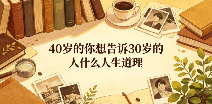 公众号付费文章：40岁的你想告诉30岁的人什么人生道理？ - 臻优资源网