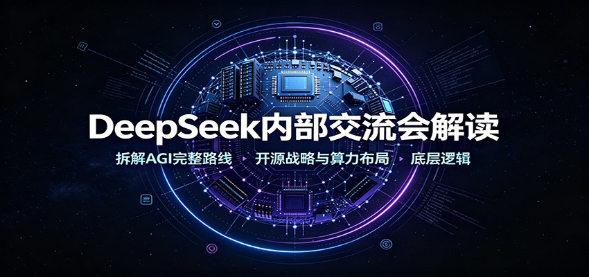 DeepSeek内部交流会解读:拆解AGI完整路线,开源战略与算力布局底层逻辑 - 臻优资源网