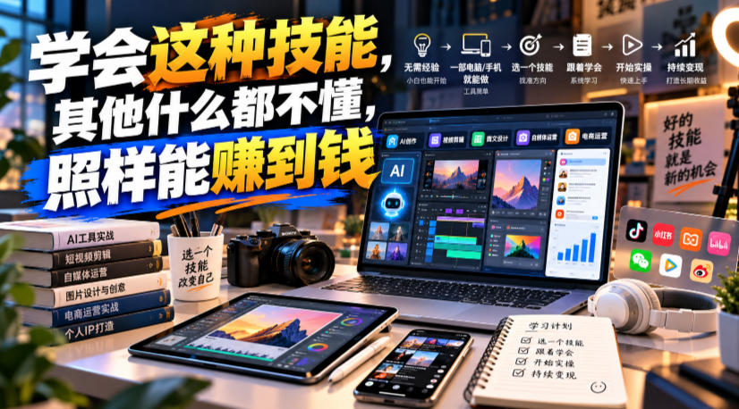 某公众号付费文章：学会这种技能，其他什么都不懂，照样能賺到钱 - 臻优资源网