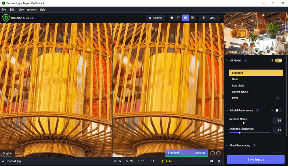 图像处理软件 Topaz DeNoise AI v3.7.1 便携版 图像处理软件 Topaz DeNoise AI v3.7.1 便携版