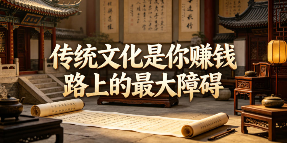 付费文章：传统文化是你賺钱路上的最大障碍 - 项目资源网